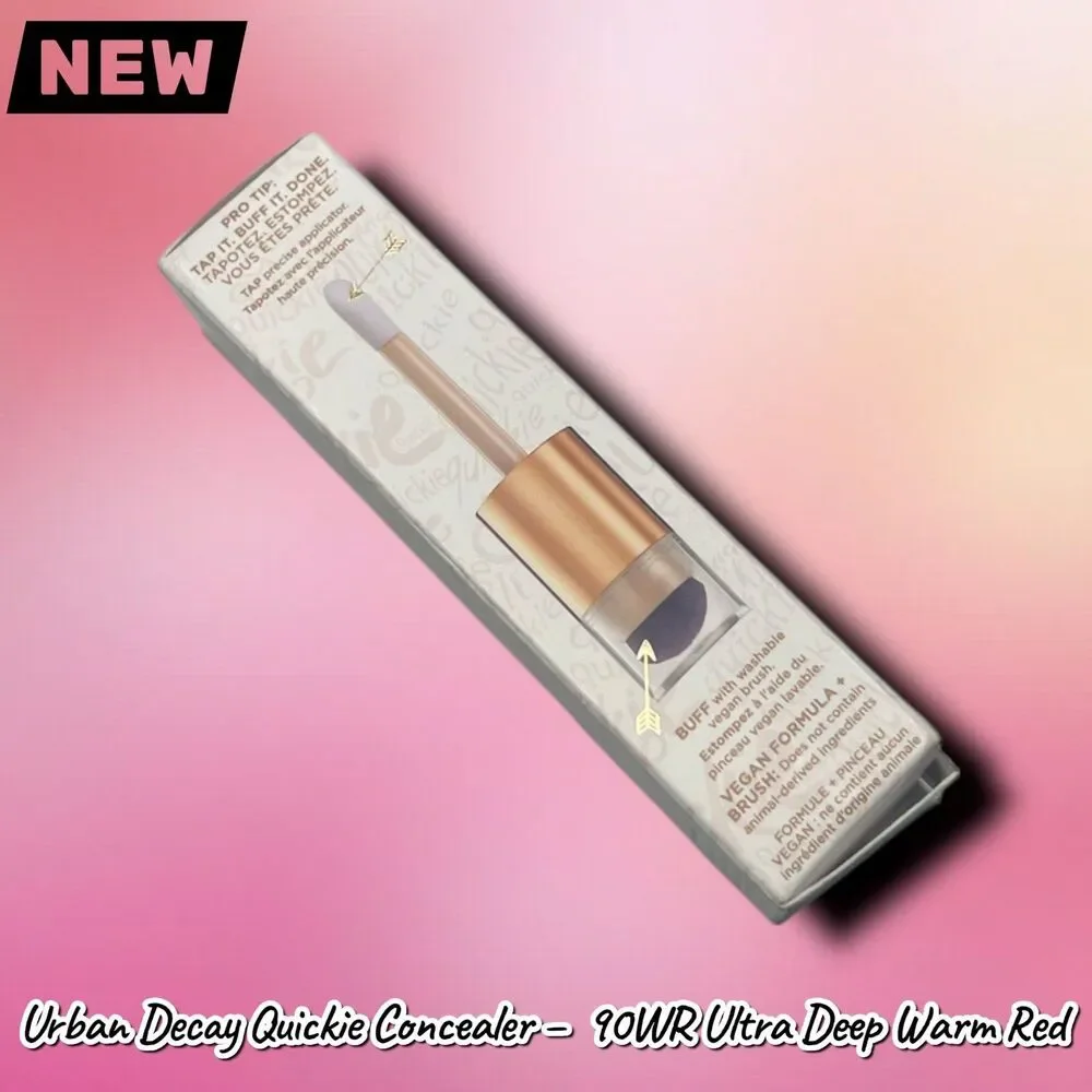New Urban Decay Quickie 24HR Full-Coverage Waterproof Concealer – Shade 90WR Ult